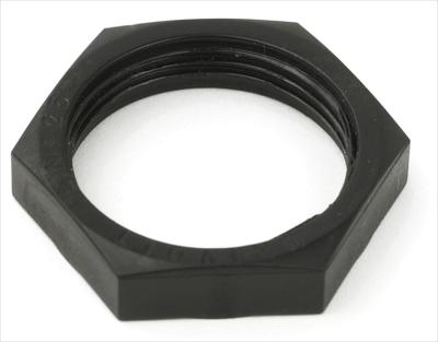 Piulita hexagon 63mm negru, rezistent UV
