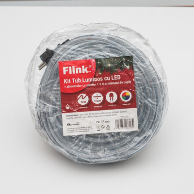 Flink Tub lum. LED 13mm, 20m, 24LED, mcol. al. inc