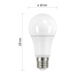 LED CLS A60 10.5W E27 NW